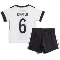 Dětský Fotbalový dres Německo Joshua Kimmich #6 MS 2022 Domácí Krátký Rukáv (+ trenýrky)